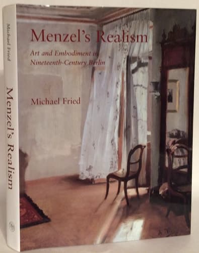 Cover of Menzel's Realism Art and Embodiment in Nineteenth-century Berlin