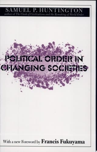 Cover of Political Order in Changing Societies