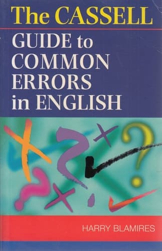 Cover of The Cassell Guide to Common Errors in English
