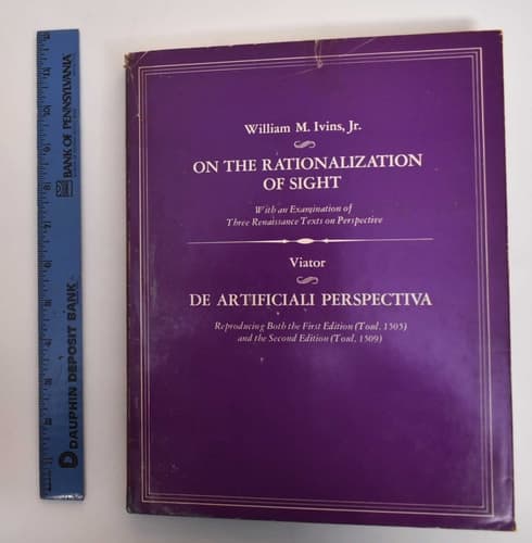 Cover of On The Rationalization Of Sight (Da Capo Press Series in Graphic Art)