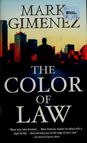 Cover of The Color of Law A Novel