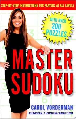Cover of Master Sudoku Step-by-Step Instructions for Players at All Levels