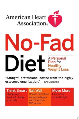 Cover of American Heart Association No-Fad Diet A Personal Plan for Healthy Weight Loss