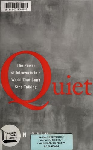 Cover of Quiet The Power of Introverts in a World That Can't Stop Talking