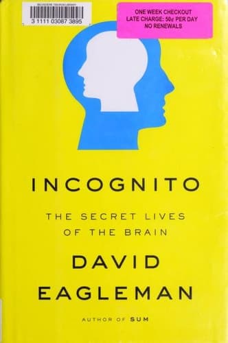 Cover of Incognito The Secret Lives of the Brain