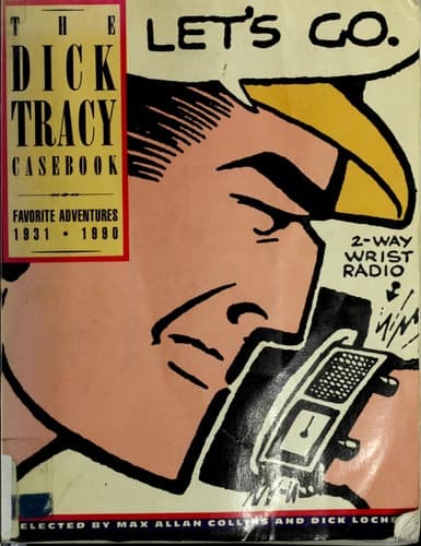 Cover of Dick Tracy Casebook: Favorite Adventures, 1931-1990