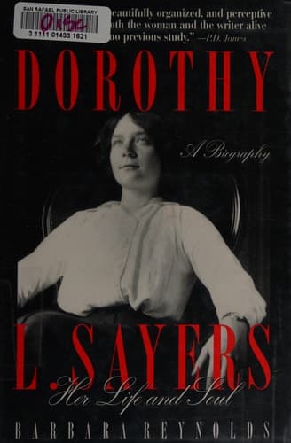 Cover of Dorothy L. Sayers Her Life and Soul