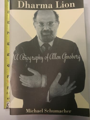 Cover of Dharma Lion A Critical Biography of Allen Ginsberg
