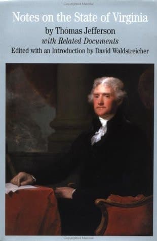 Cover of Notes on the State of Virginia