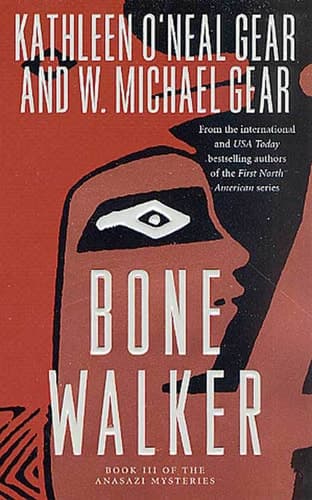 Cover of Bone Walker Book III of the Anasazi Mysteries