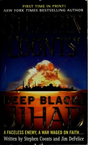 Cover of Stephen Coonts' Deep Black: Jihad Jihad