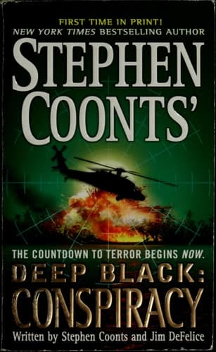 Cover of Stephen Coonts' Deep Black: Conspiracy Conspiracy