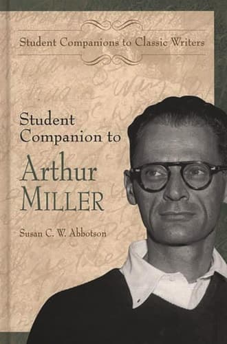 Cover of Student Companion to Arthur Miller