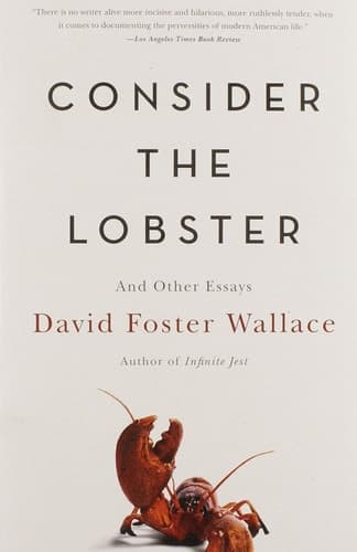 Cover of Consider the Lobster And Other Essays
