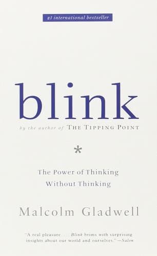 Cover of Blink The Power of Thinking Without Thinking