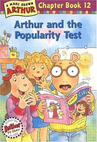 Cover of Arthur and the Popularity Test An Arthur Chapter Book