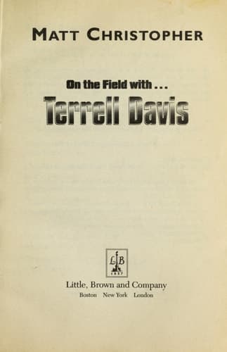 Cover of On the Field With... Terrell Davis