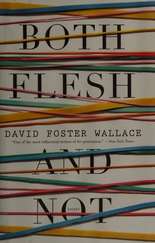 Cover of Both Flesh and Not: Essays