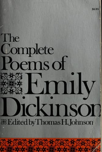 Cover of The Poems of Emily Dickinson Reading Edition