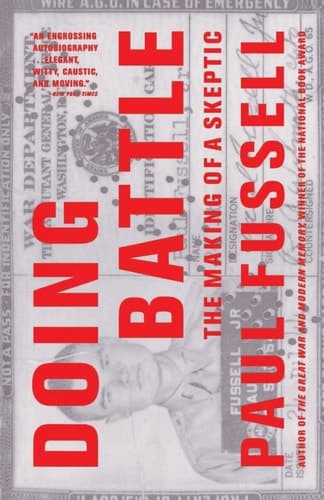 Cover of Doing Battle The Making of a Skeptic