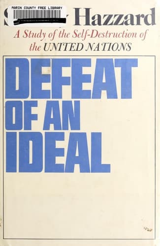 Cover of Defeat of an Ideal A Study of the Self-destruction of the United Nations