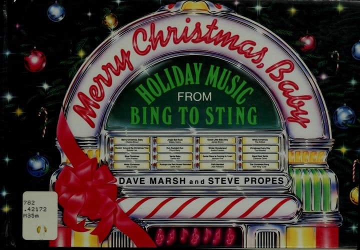 Cover of Merry Christmas, Baby Holiday Music from Bing to Sting