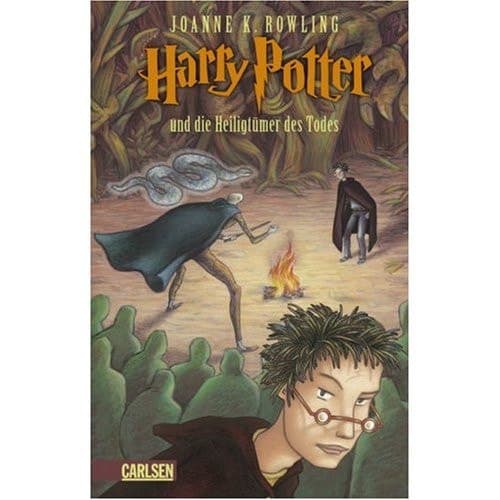 Cover of Harry Potter und die Heiligtumer des Todes (German edition of Harry Potter and the Deathly Hallows