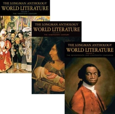 Cover of The Longman Anthology of World Literature The 17th Century to Present Day