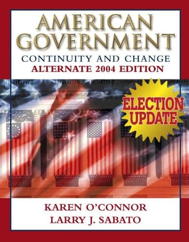 Cover of American Government 2004 Continuity and Change