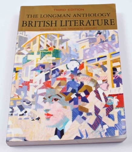 Cover of The Longman Anthology of British Literature, Vol. 2, 3rd Edition