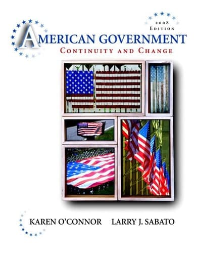 Cover of American Government Continuity and Change
