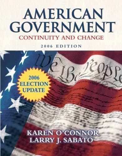 Cover of American Government Continuity and Change