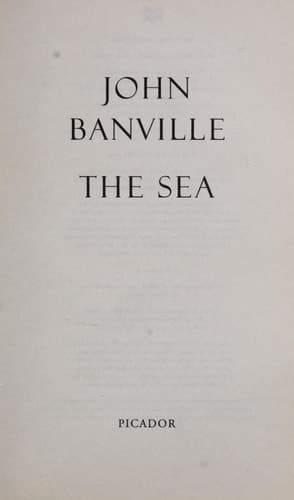 Cover of The Sea