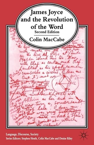 Cover of James Joyce and the Revolution of the Word
