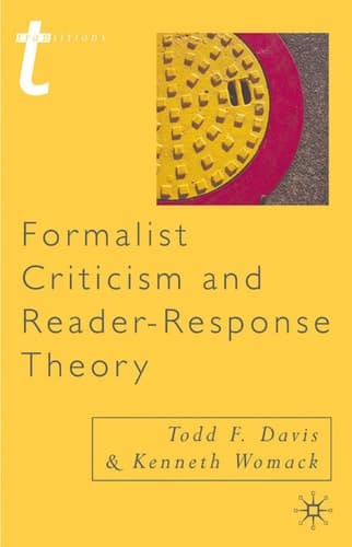 Cover of Formalist Criticism and Reader-response Theory