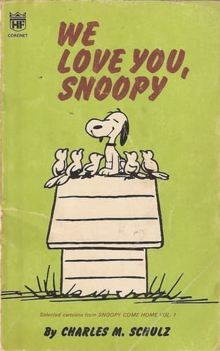 Cover of We Love You, Snoopy