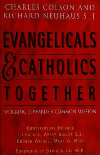 Cover of Evangelicals and Catholics Together Toward a Common Mission