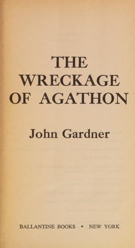 Cover of The Wreckage of Agathon