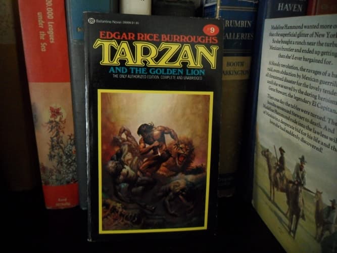 Cover of Tarzan and the Golden Lion