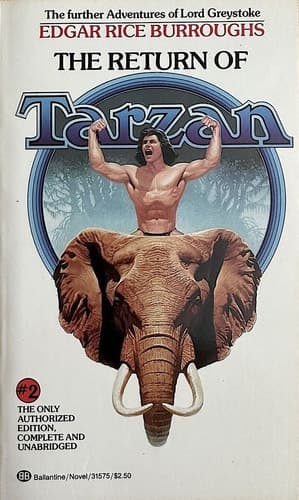 Cover of The Return of Tarzan