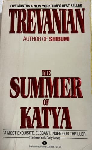 Cover of The summer of Katya