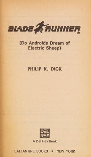 Cover of Do Androids Dream of Electric Sheep?