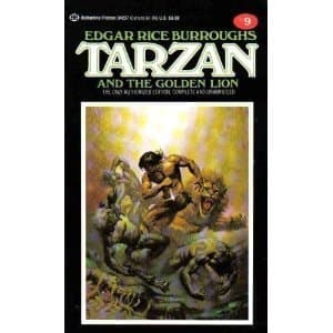 Cover of Tarzan and the Golden Lion