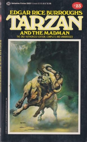Cover of Tarzan and the Madman