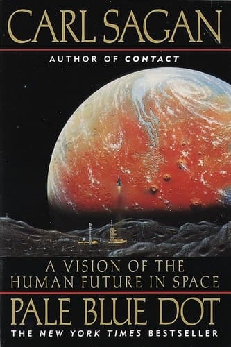 Cover of Pale Blue Dot A Vision of the Human Future in Space