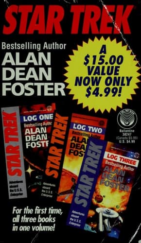 Cover of Star Trek Logs One, Two and Three