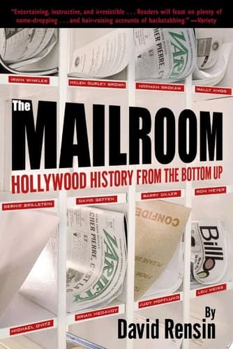 Cover of The Mailroom Hollywood History from the Bottom Up