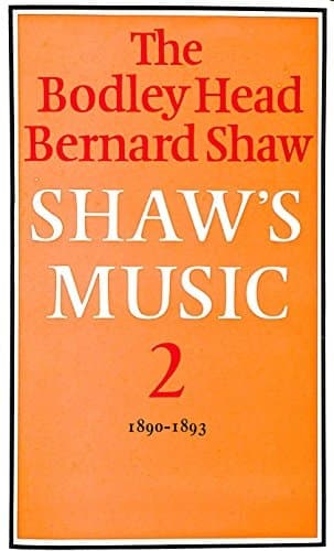 Cover of Shaw's Music (Bodley Head Bernard Shaw) (v. 2)