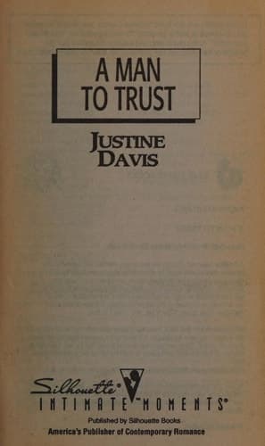 Cover of A Man to Trust