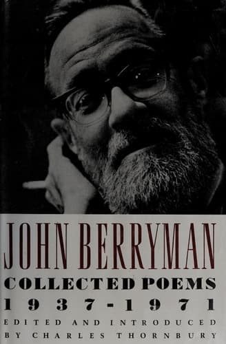 Cover of John Berryman Collected Poems 1937-1971